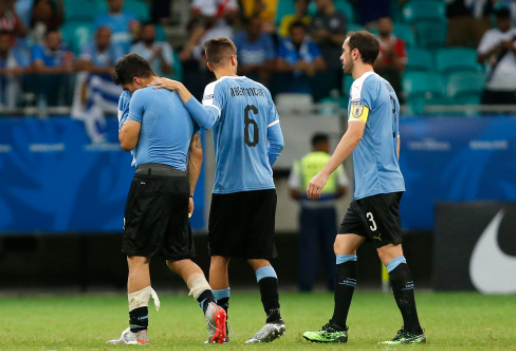 美洲杯-乌拉圭点球大战4-5秘鲁遭淘汰 3进球被吹+苏牙主罚失手