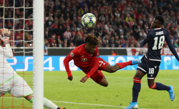 欧冠-拜仁3-0大胜贝尔格莱德红星 莱万穆勒双双破门佩剑献助攻