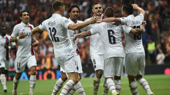 欧冠-巴黎1-0小胜加拉塔萨雷两连胜 内马尔缺阵伊卡尔迪处子球