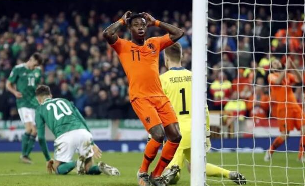 欧预赛-荷兰0-0战平北爱尔兰提前出线 博阿杜中柱北爱丢点