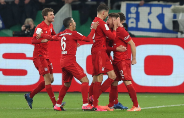 德国杯-拜仁1-0沙尔克晋级四强 基米希一锤定音