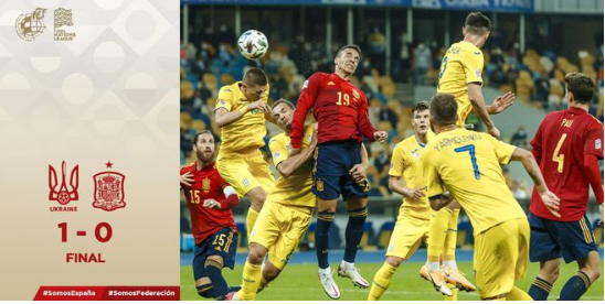 欧国联-罗德里中柱亚尔莫连科助攻 西班牙0-1乌克兰遭首败