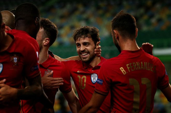 欧国联-B席破门若塔梅开二度 葡萄牙3-0双杀瑞典