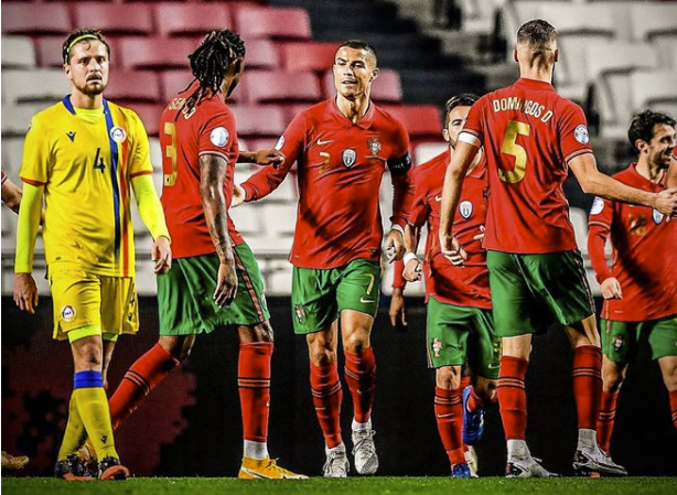 热身赛-葡萄牙7-0狂胜安道尔 C罗国家队第150战替补传射建功