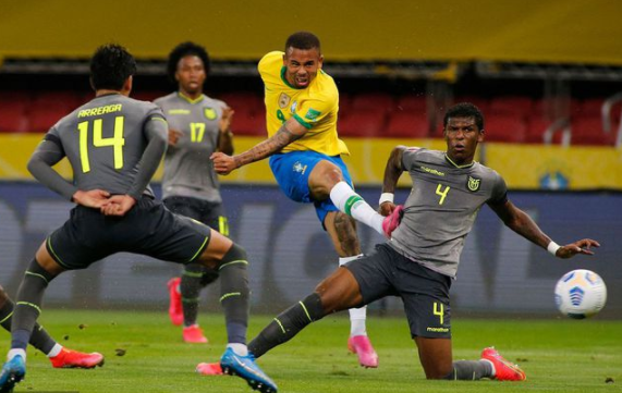 世预赛-巴西2-0战胜厄瓜多尔 内马尔传射理查利森破门