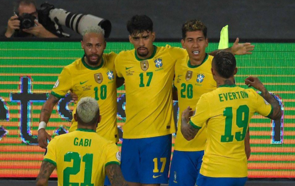 美洲杯-巴西2-1逆转哥伦比亚 卡塞米罗100分钟绝杀
