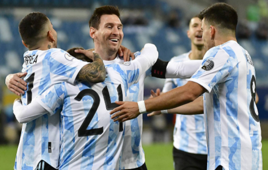 美洲杯-梅西2射1传劳塔罗破门 阿根廷4-1轻取玻利维亚