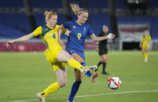 奥运女足-瑞典1-0战胜澳洲进决赛 巴萨新援一击致命