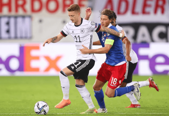 世预赛-维尔纳建功萨内破门 德国2-0完胜列支敦士登