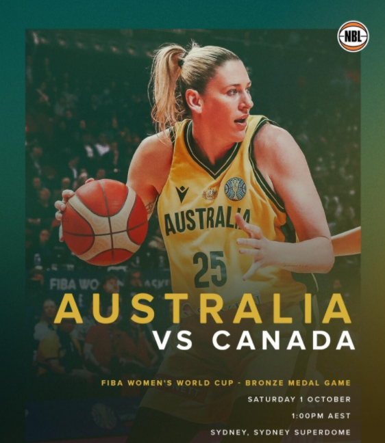 世界杯-澳洲95-65胜加拿大获季军 劳伦杰克逊30分