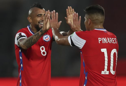 世预赛-比达尔梅开二度+世界波 智利2-0秘鲁取首胜