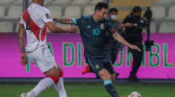 世预赛-梅西错失良机劳塔罗破门 阿根廷2-0秘鲁