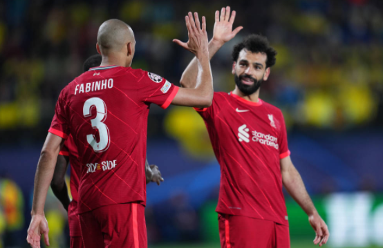 欧冠-利物浦3-2逆转黄潜总分5-2晋级决赛 法比尼奥迪亚斯建功