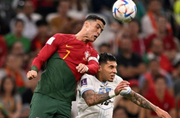 半场-本坦库尔一条龙单刀被扑迪奥戈-科斯塔救险 葡萄牙0-0乌拉圭
